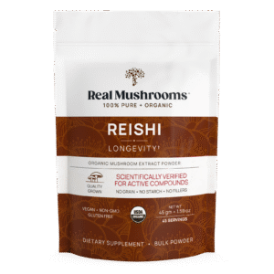 Real Organic Reishi Mushroom Powder – Bulk Extract