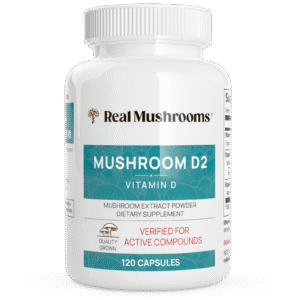 Vitamin D from Organic Mushroom Capsules
