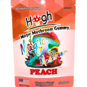 Peach High Magic Mushroom Gummies 3000mg