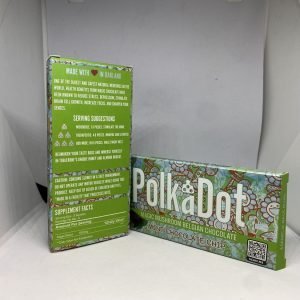 PolkaDot Mushroom Chocolate Bar – Mint Chocolate Chip