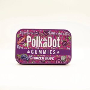 Polkadot Frozen Grape Mushroom Gummies
