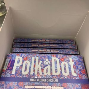 PolkaDot Mushroom Chocolate Bar – Krispy Chocolate Crunch