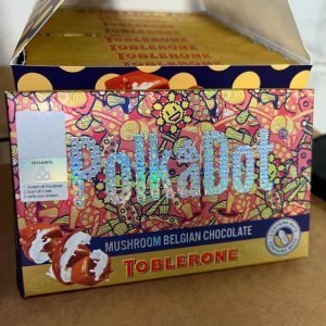 Polka Dot Magic Belgian Mushroom Chocolate Bar – Toblerone