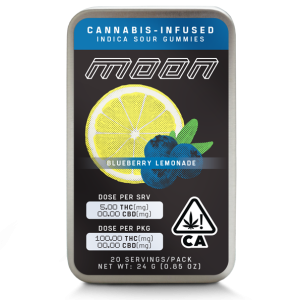 Moon Bar Edible – Blueberry Lemonade | Indica