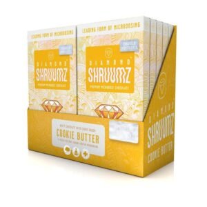 Diamond Shruumz Cookie Butter Chocolate Bar 10pk