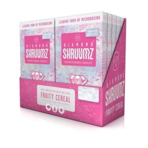Diamond Shruumz Fruity Cereal Chocolate Bar 10pk