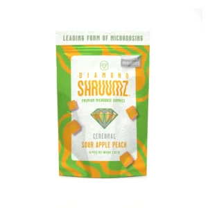 Sour Apple Peach Shruumz Gummies | 1pk