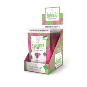 Diamond Shruumz Strawberry Kiwi Gummies 10pk
